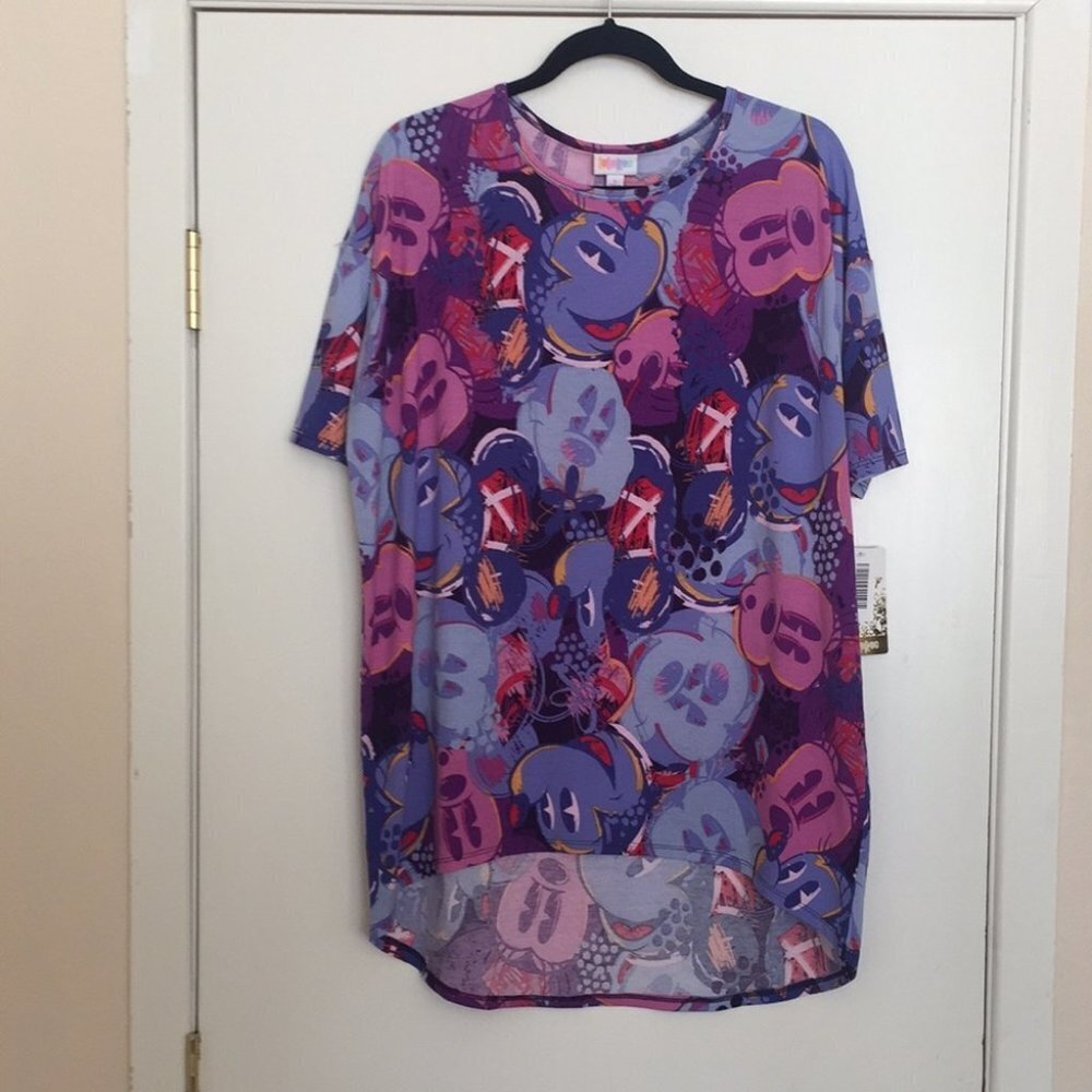 S LuLaRoe Irma Top Disney A04‎ 20